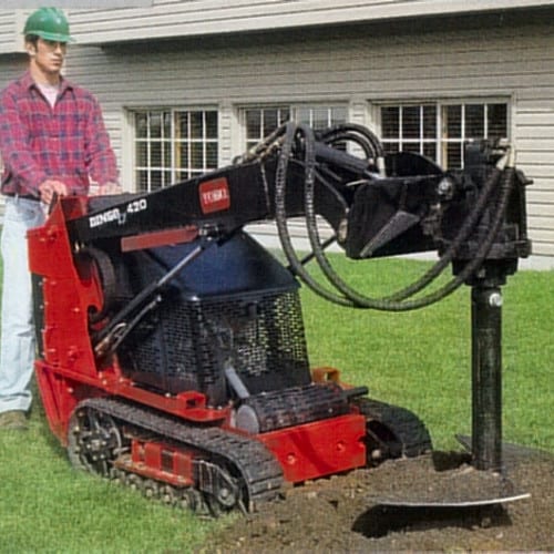 Post Hole Digger, Attachment Rentals Unlimited